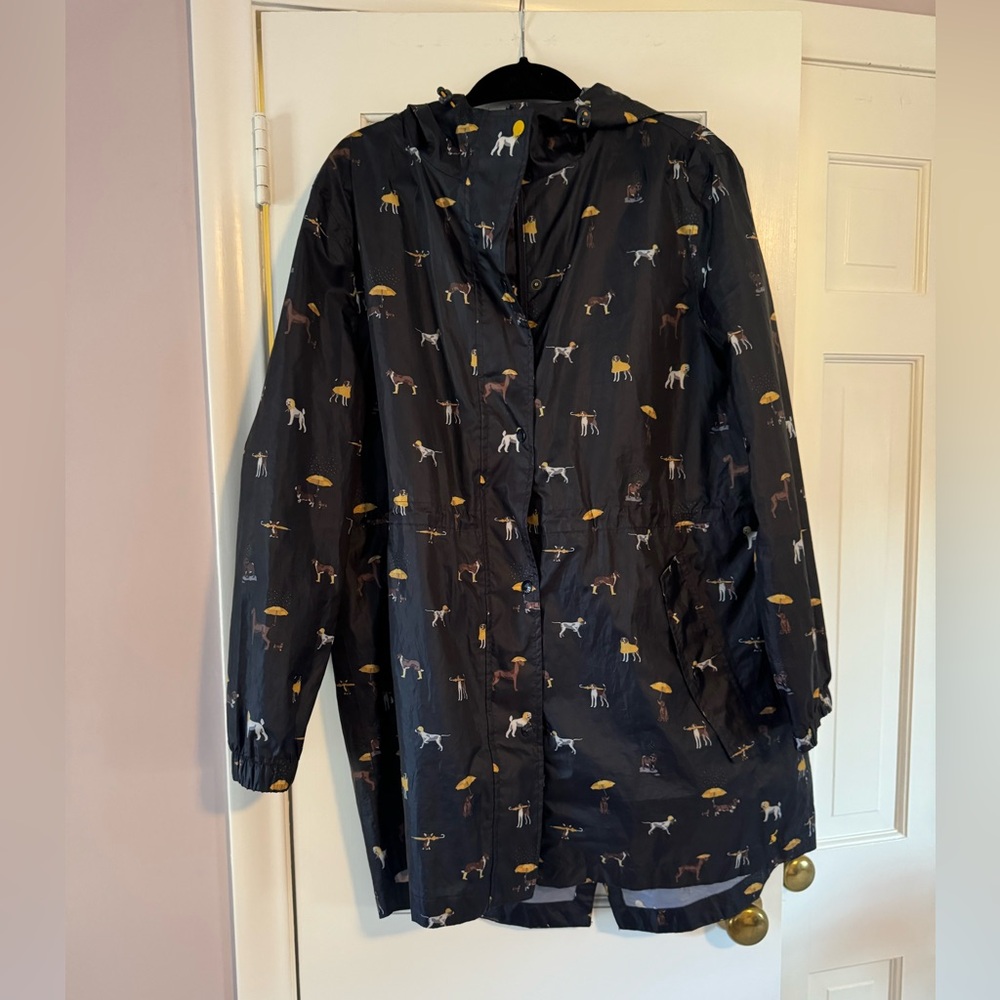 Joules dog with rain jackets